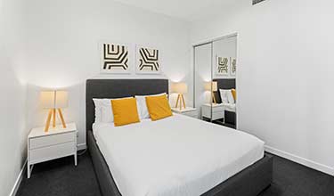 1 Bedroom Apartment - bedroom